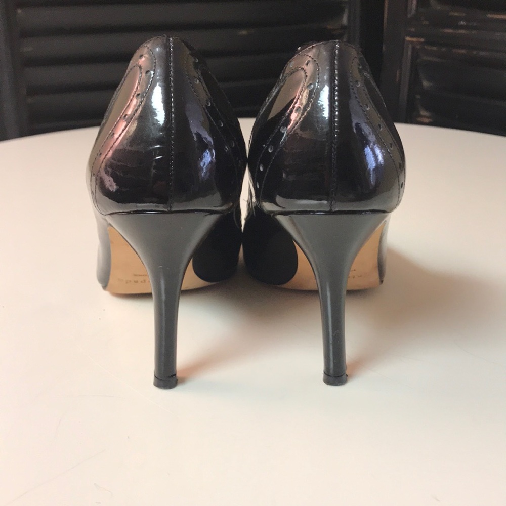 Kate‎ Spade patent leather peep toe heels 7.5 ✨ - Picture 7 of 7